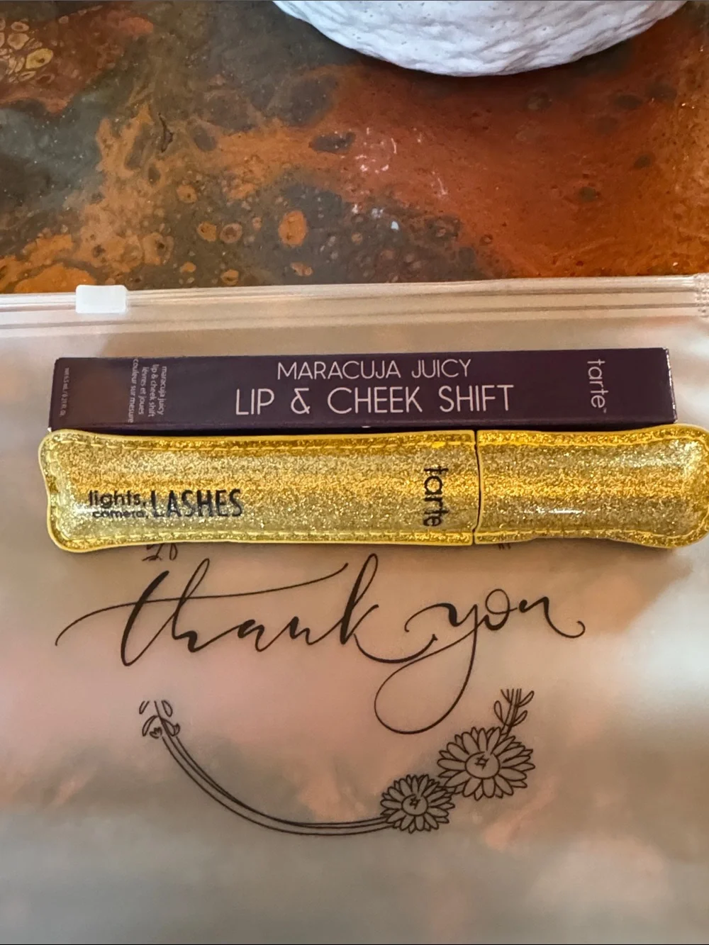 Tarte Lip & Cheek Shift & 4 in 1 Black Mascara